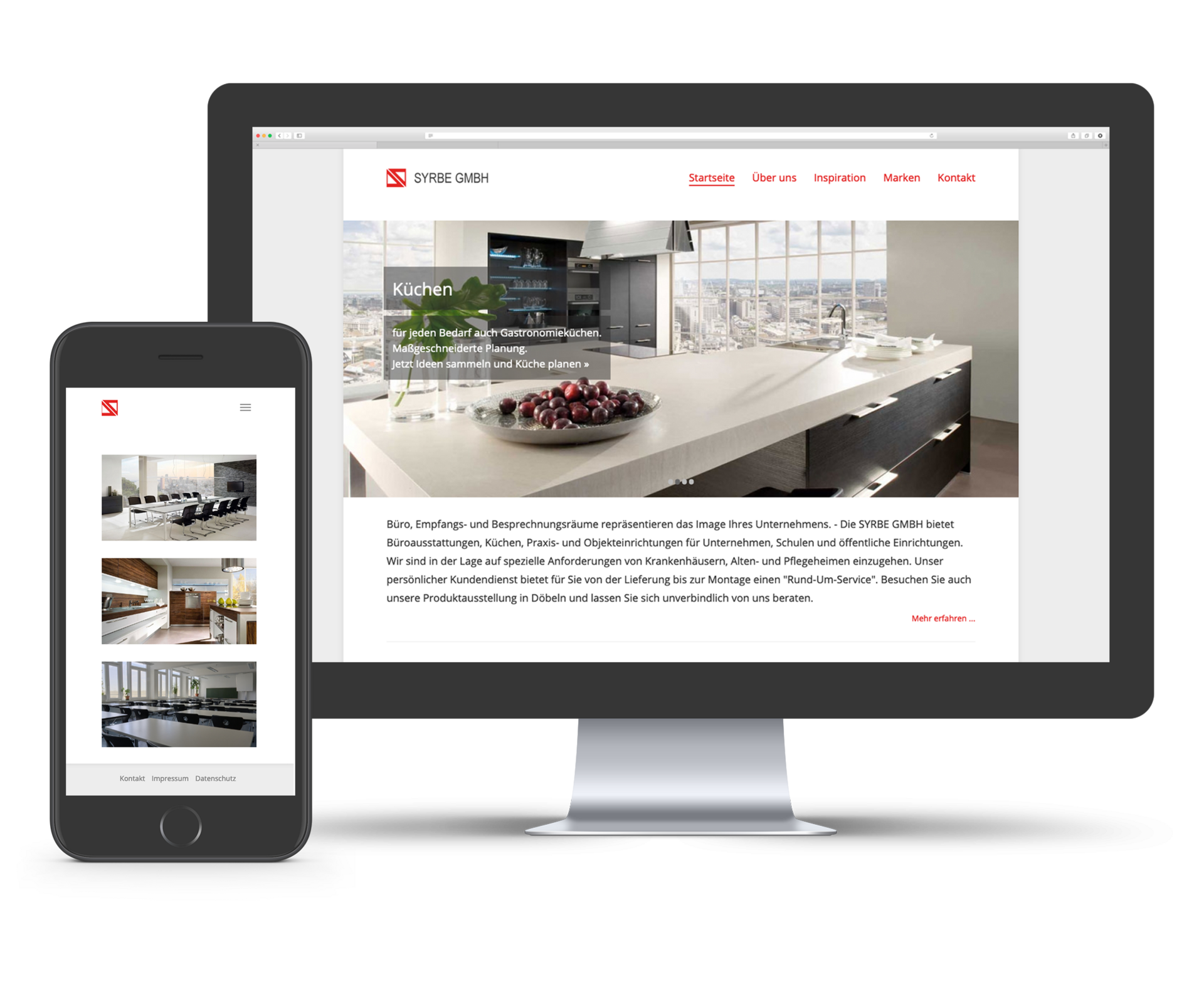 Syrbe Markenauftritt Webdesign Agentur