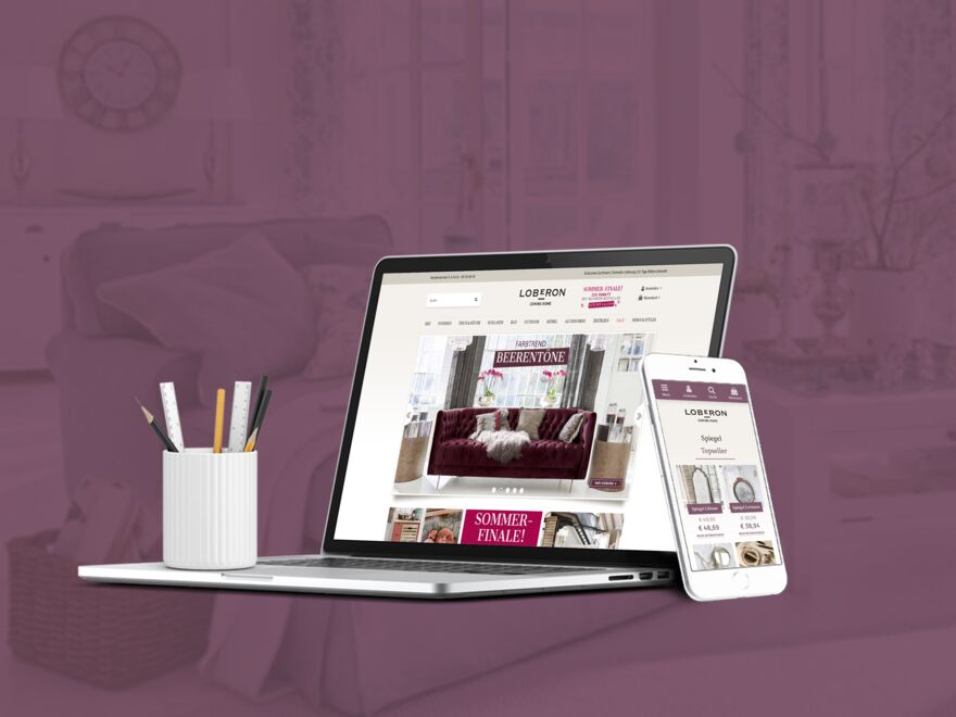 Loberon Onlineshop Agentur