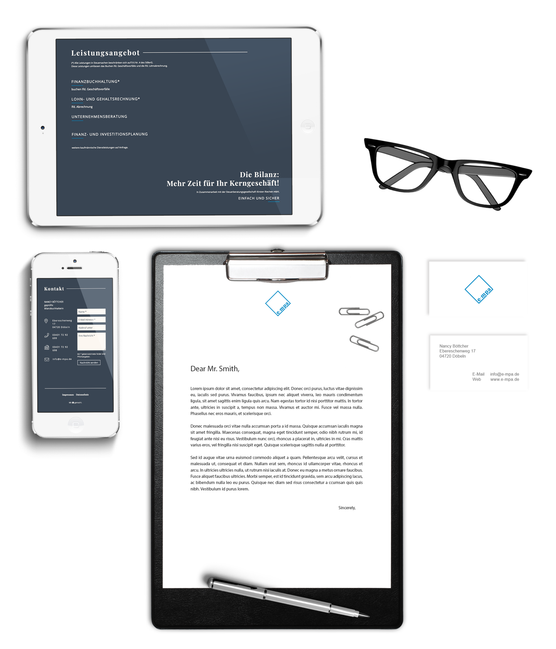E-MPA Webseiten Relaunch Corporate Design Logo Agentur
