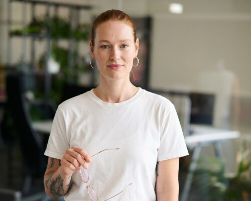 Johanna, Art Director bei Kreativ&Söhne