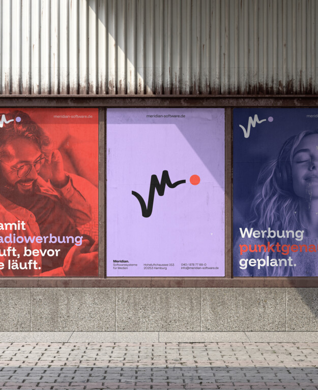 Corporate Design für Meridian Software Hamburg